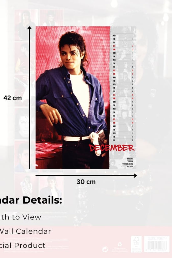 Michael Jackson A3 Calendar 2027