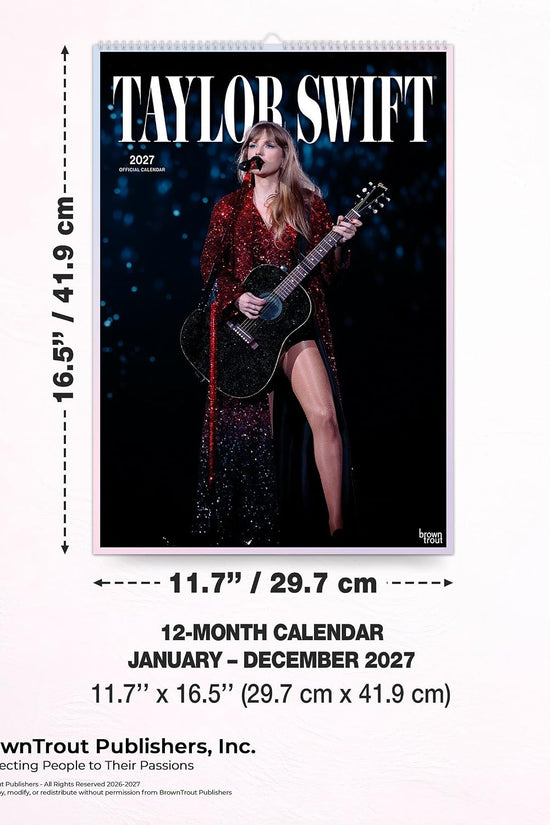 Taylor Swift A3 Calendar 2027