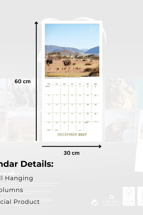 BBC Earth Square Calendar 2027