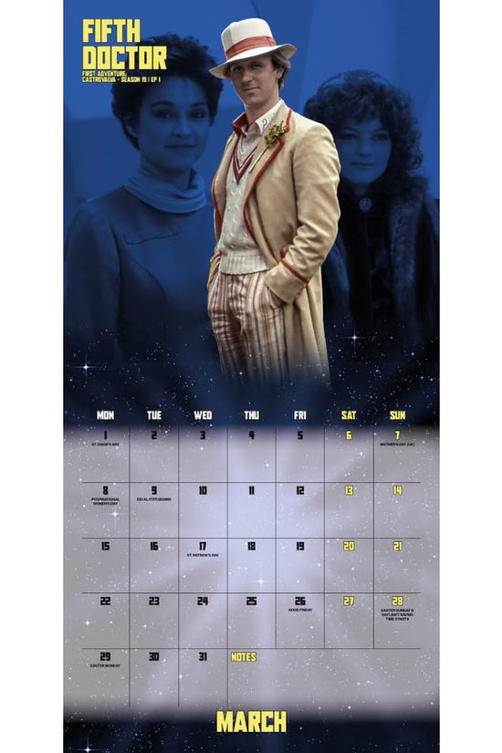 Doctor Who Square Calendar 2027