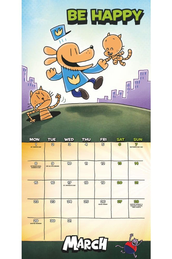Dogman Square Calendar 2027