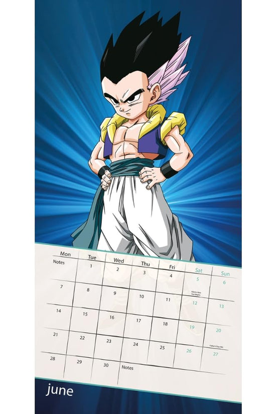 Dragon Ball Z Square Calendar 2027