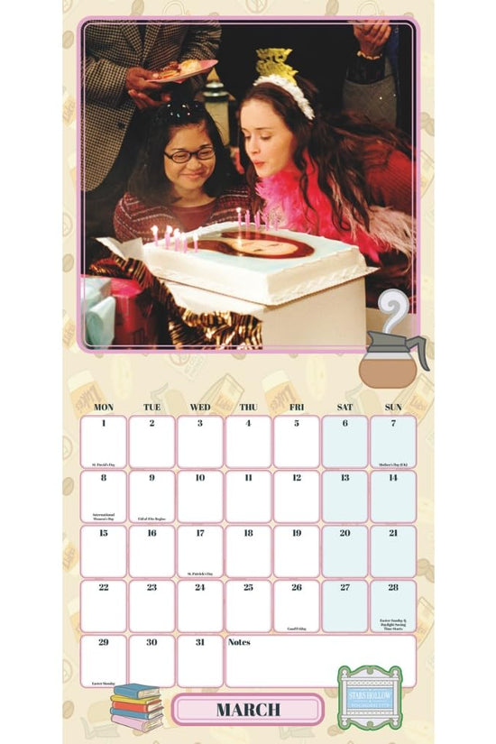 Gilmore Girls Square Calendar 2027