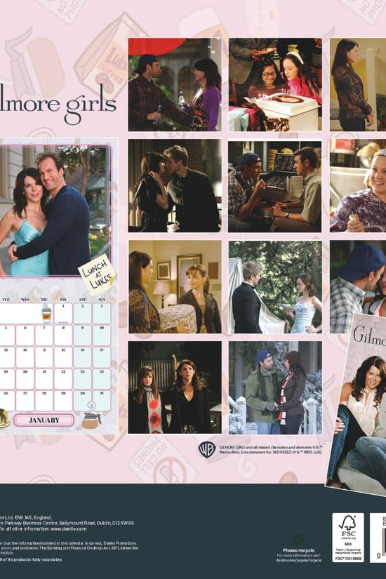Gilmore Girls Square Calendar 2027