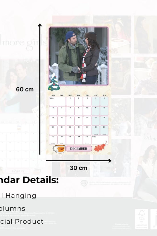 Gilmore Girls Square Calendar 2027