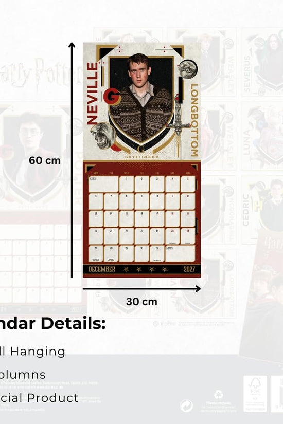 Harry Potter Square Calendar 2027