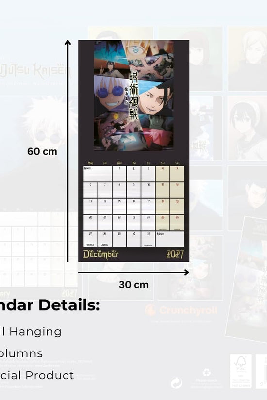 Jujutsu Kaisen Square Calendar 2027