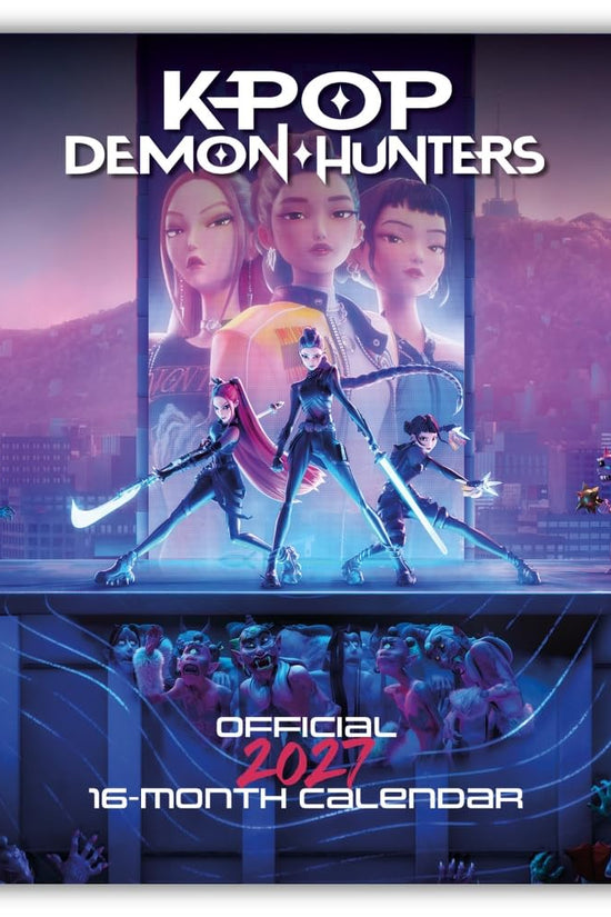 K-POP Demon Hunters Square Calendar 2027