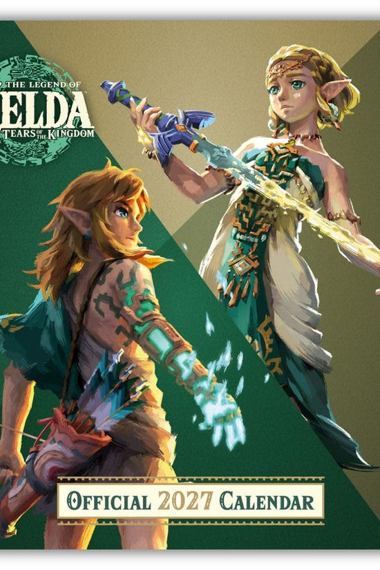 The Legend Of Zelda Square Calendar 2027