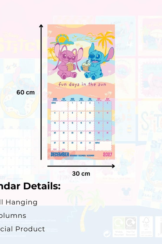 Lilo & Stitch Square Calendar 2027