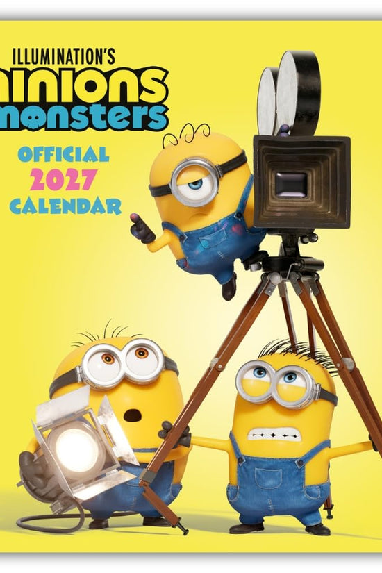 Minions Square Calendar 2027