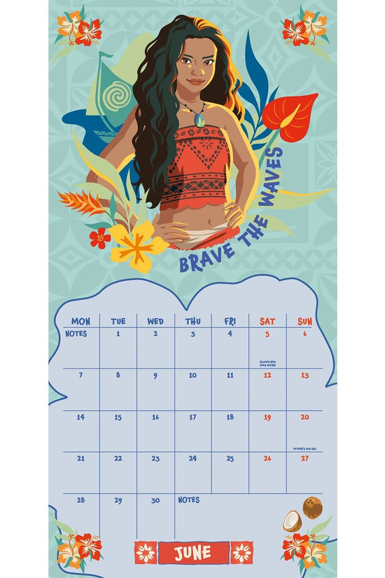 Moana Square Calendar 2027
