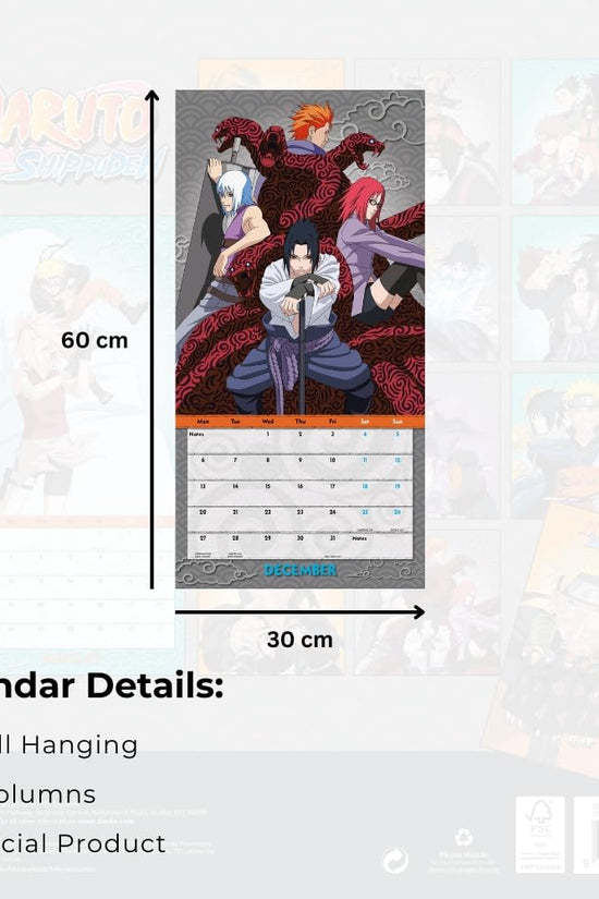Naruto: Shippuden Square Calendar 2027