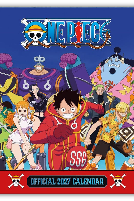 One Piece Square Calendar 2027