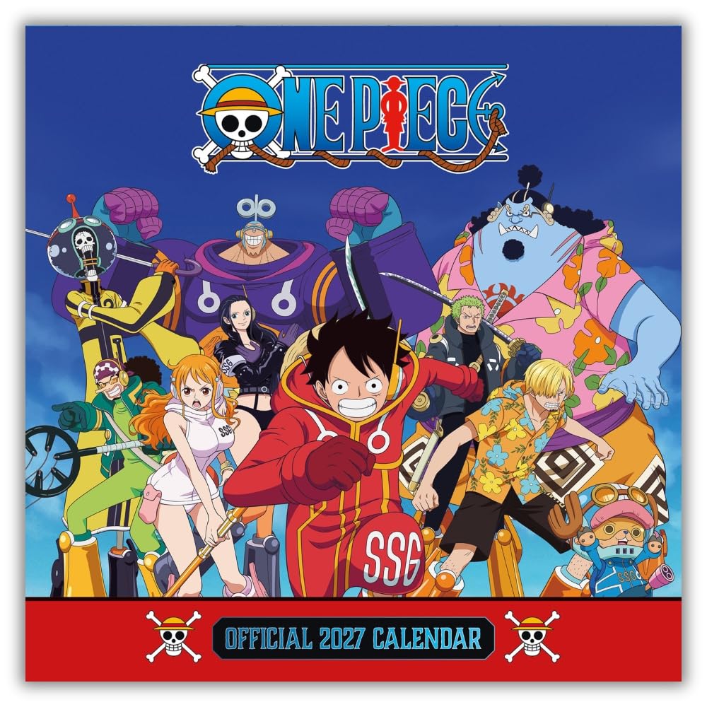 One Piece Square Calendar 2027