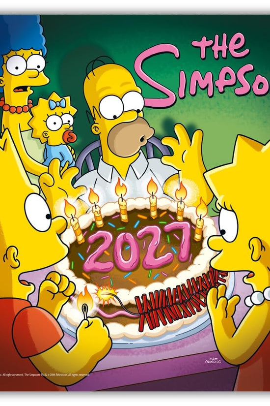 The Simpsons Square Calendar 2027