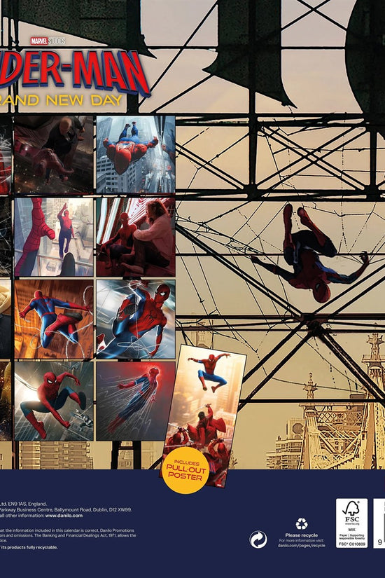 Spider-Man Square Calendar 2027
