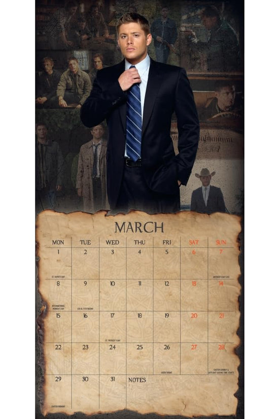 Supernatural Square Calendar 2027