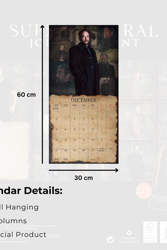 Supernatural Square Calendar 2027
