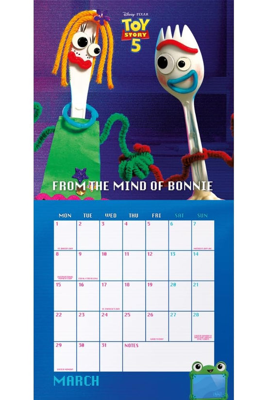 Toy Story 5 Square Calendar 2027