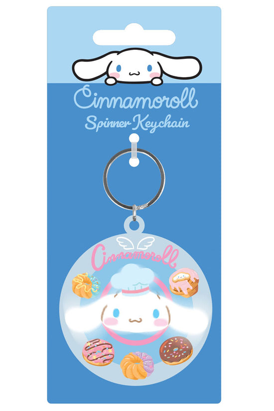 Cinnamoroll PVC Spinner Keyring