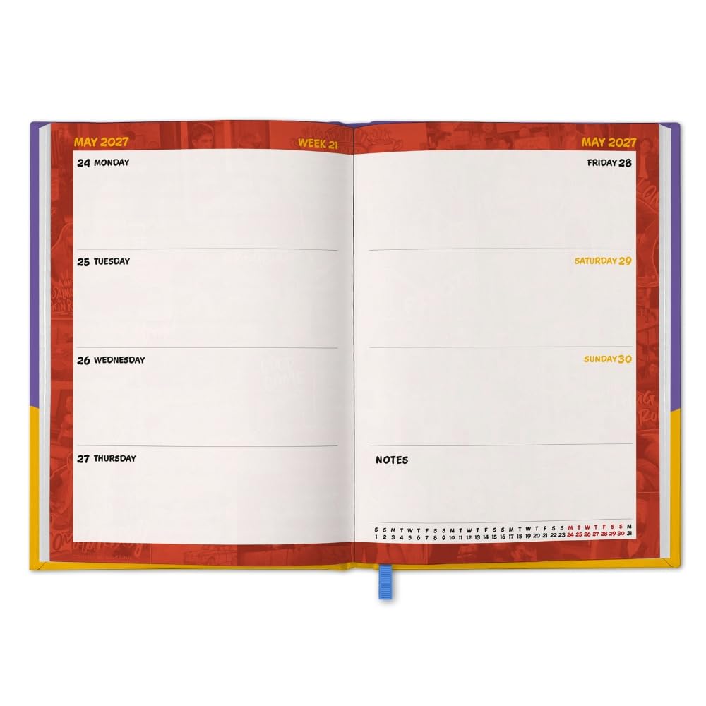 Friends A5 Diary 2027