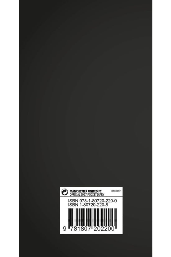 Manchester United FC Slim Diary 2027