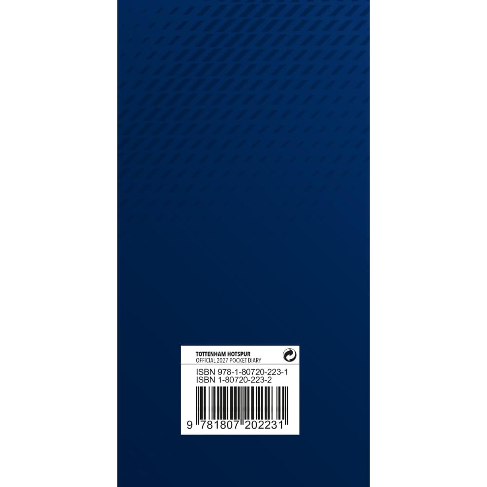 Tottenham Hotspur FC Slim Diary 2027