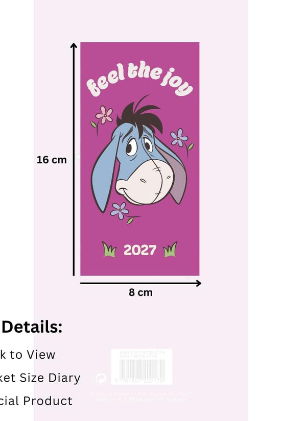 Winnie The Pooh Eeyore Slim Diary 2027