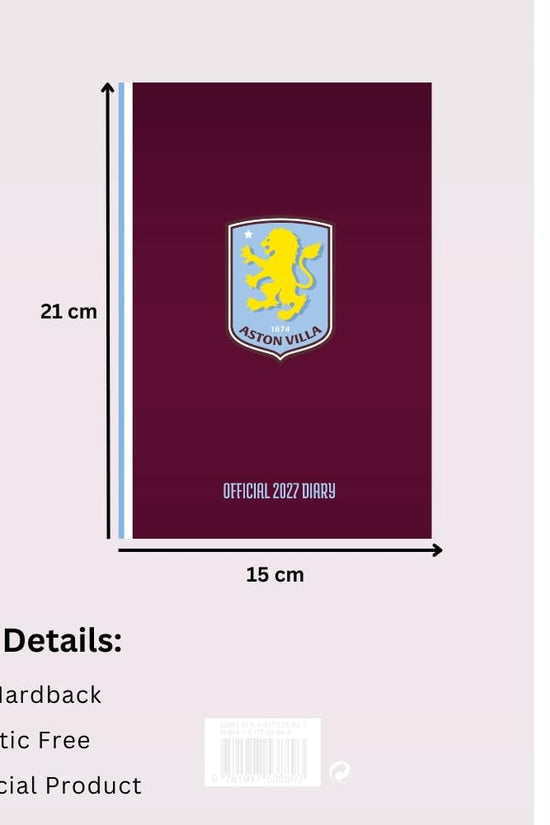 Aston Villa FC A5 Diary 2027