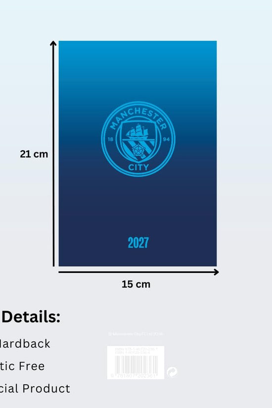 Manchester City FC A5 Diary 2027