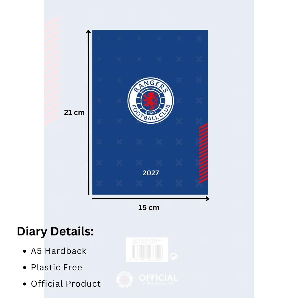 Rangers FC A5 Diary 2027