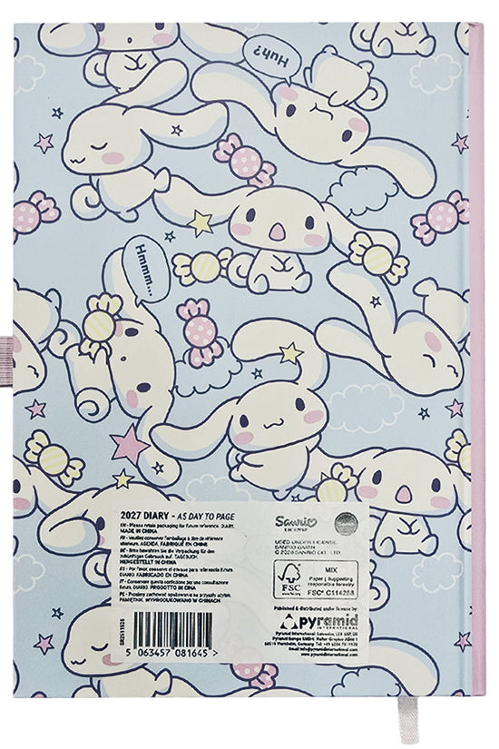 Cinnamoroll A5 Diary 2027