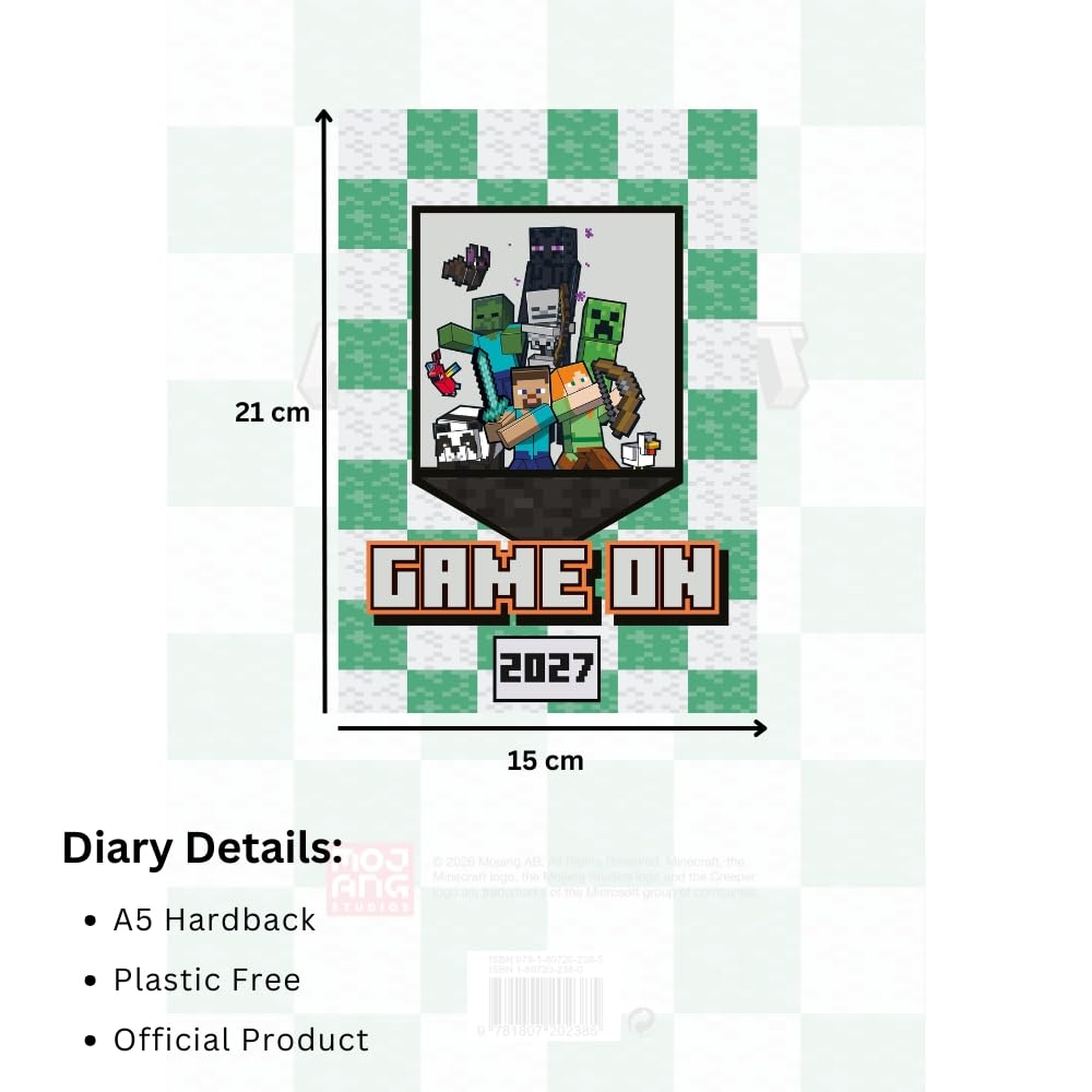 Minecraft A5 Diary 2027