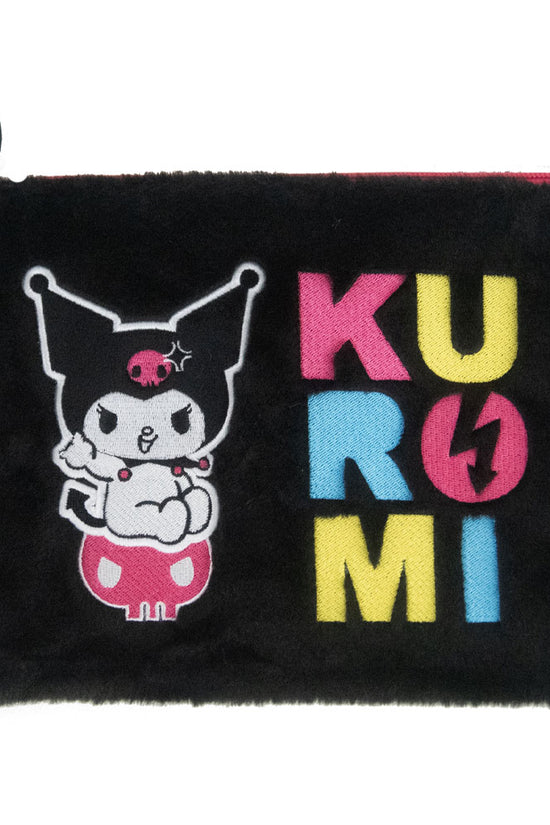 Kuromi Plush Pencil Case