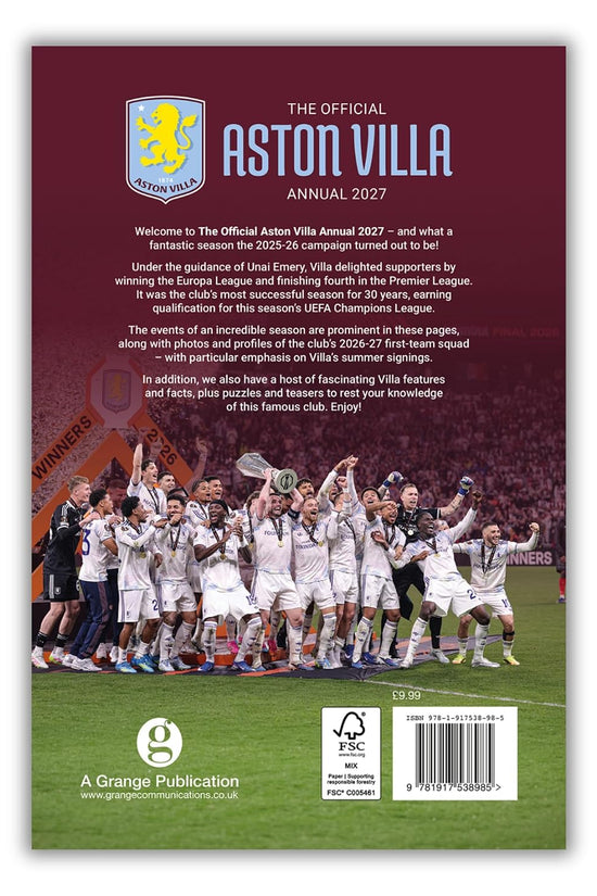 Aston Villa FC Annual 2027