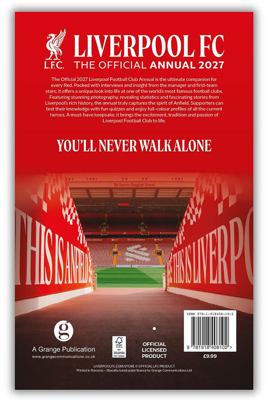 Liverpool FC Annual 2027