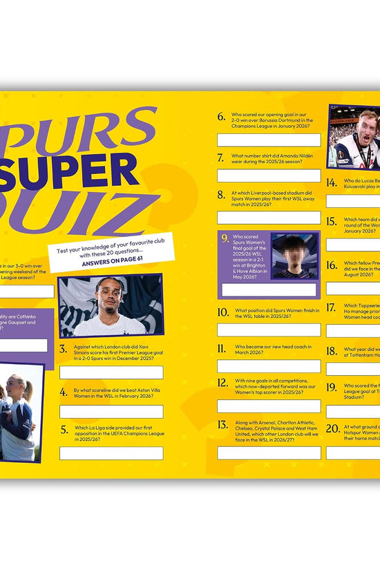 Tottenham Hotspur FC Annual 2027