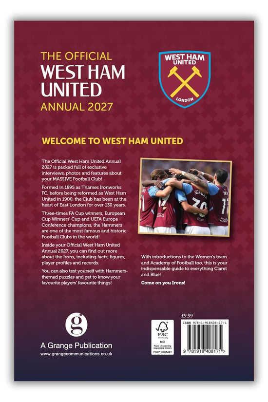 West Ham United FC Annual 2027