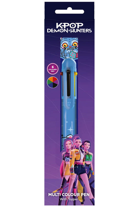 K-Pop Demon Hunters Multi Coloured Pen
