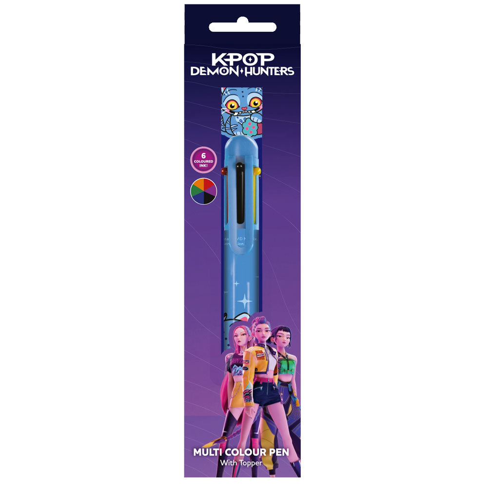 K-Pop Demon Hunters Multi Coloured Pen