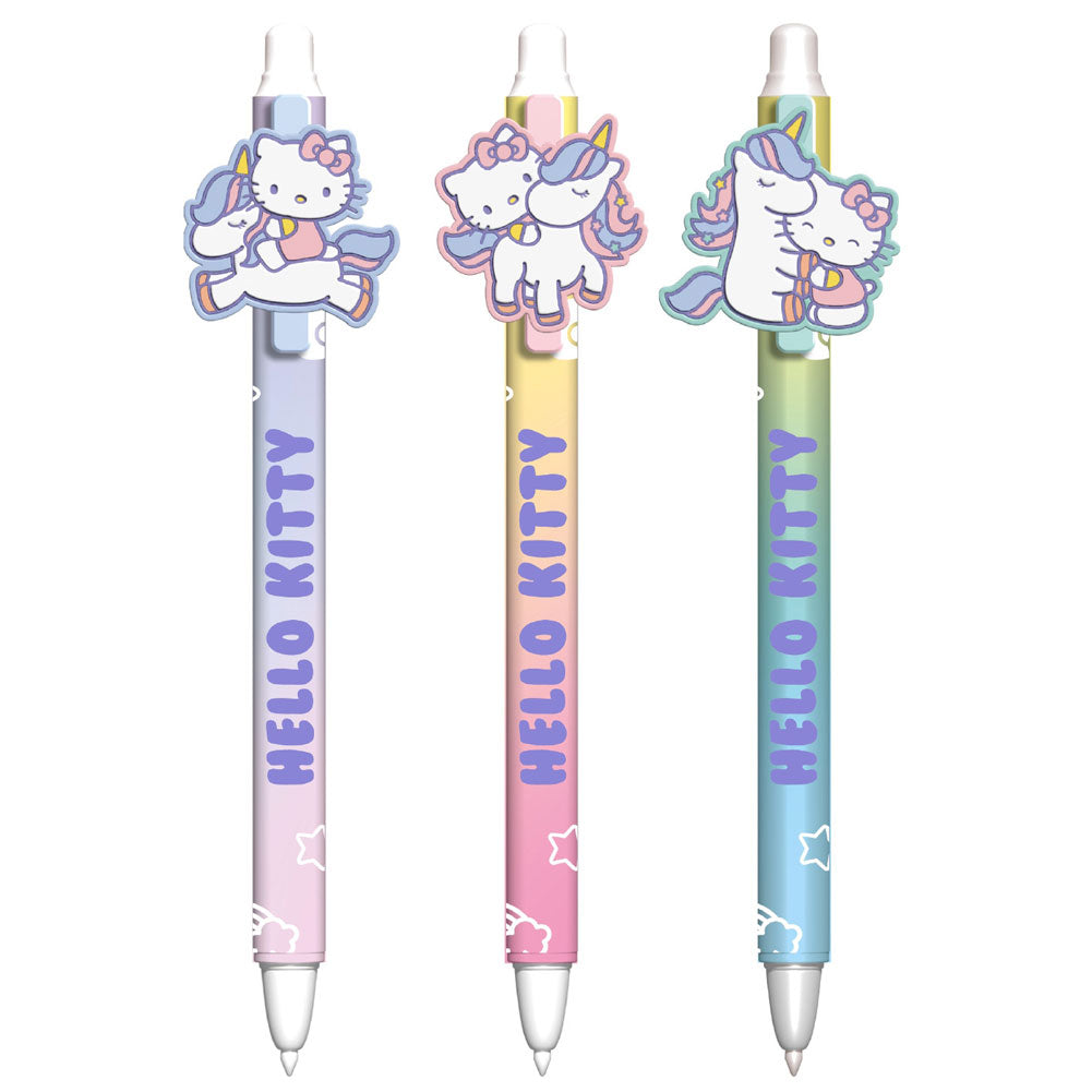 Hello Kitty 3pk Erasable Gel Pen Set