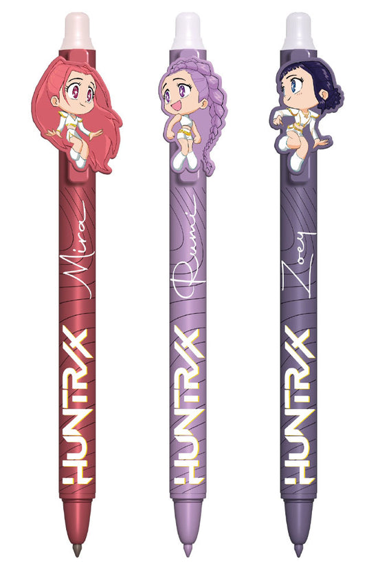 K-POP Demon Hunters 3pk Erasable Gel Pen Set