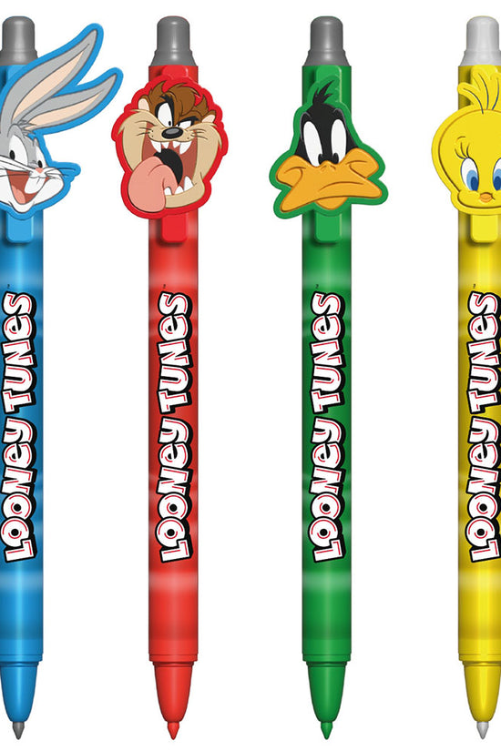 Looney Tunes 4pk Erasable Gel Pen Set