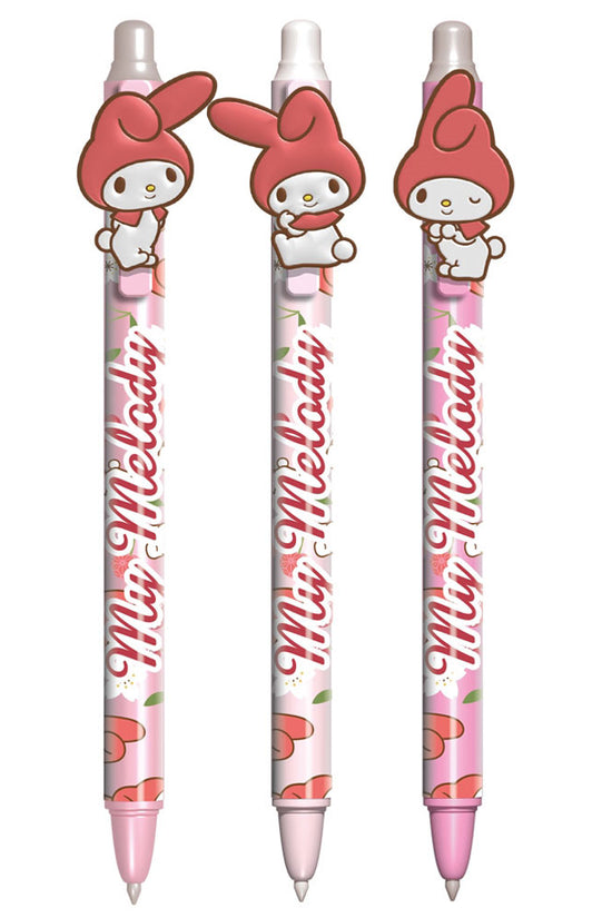 My Melody 3pk Erasable Gel Pen Set