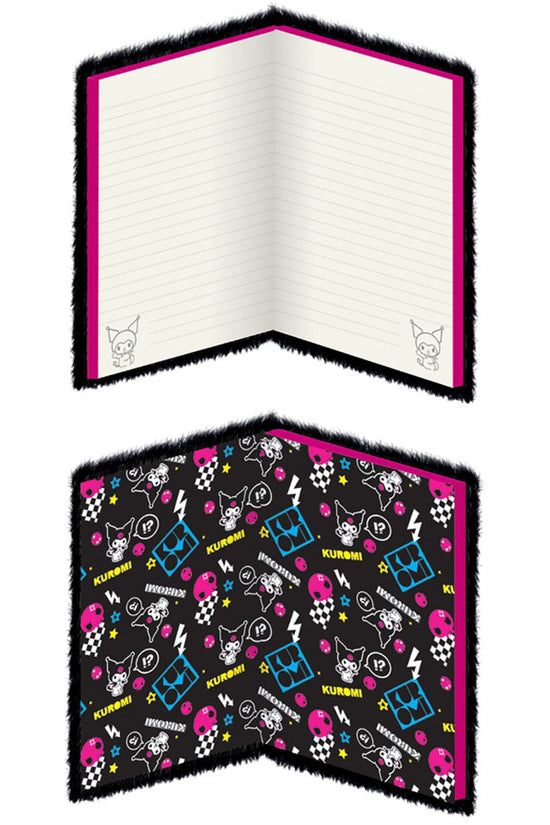Kuromi Plush Notebook