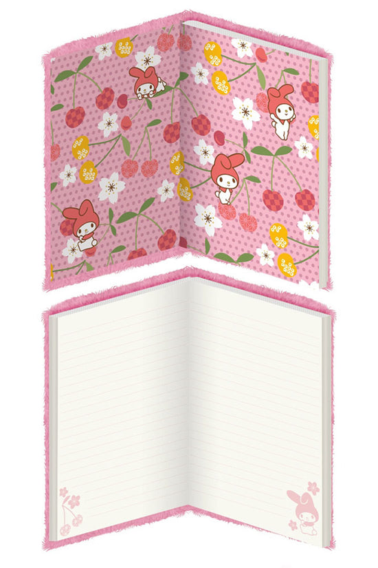 My Melody Plush Notebook