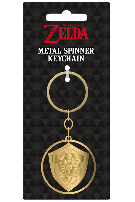 The Legend Of Zelda Metal Spinner Keyring