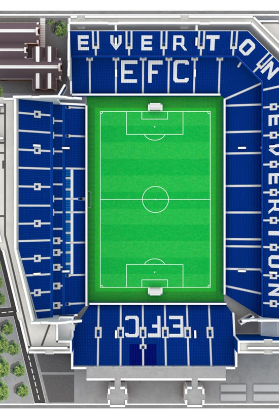 Everton FC Goodison Park Commemorative 3D Stadium Puzzle