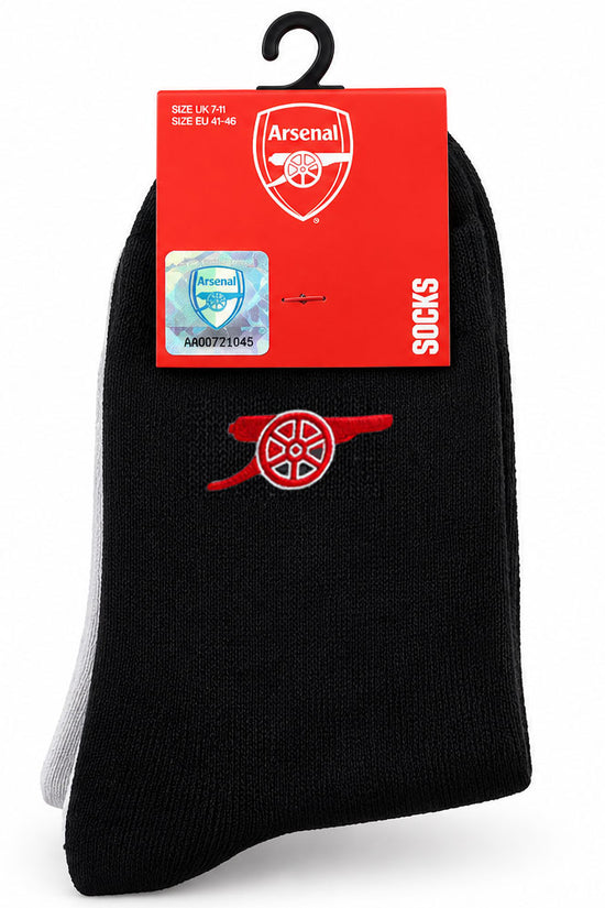 Arsenal FC 3pk Adults Ankle Socks Size 6-11